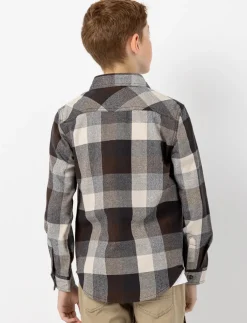 Plaid Shirt with Chest Pocket
