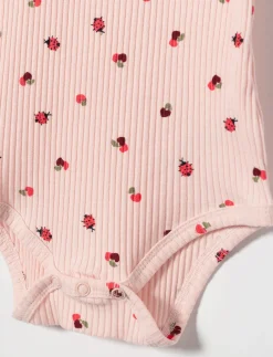 Pleated-sleeve Onesie