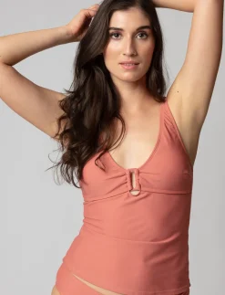 Plunge Tankini Top
