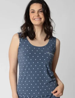 Polka-dot PJ Tank Top