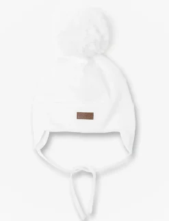 Pompom Beanie with Ear Flaps - Baby