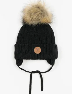 Pompom Cuffed Beanie - Baby
