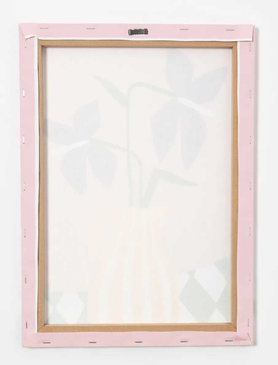 Potted Flower Decorative Frame