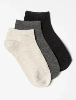 Printed Ankle Socks - Pack of 3