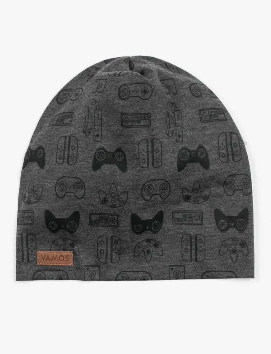 Printed Beanie - Teen
