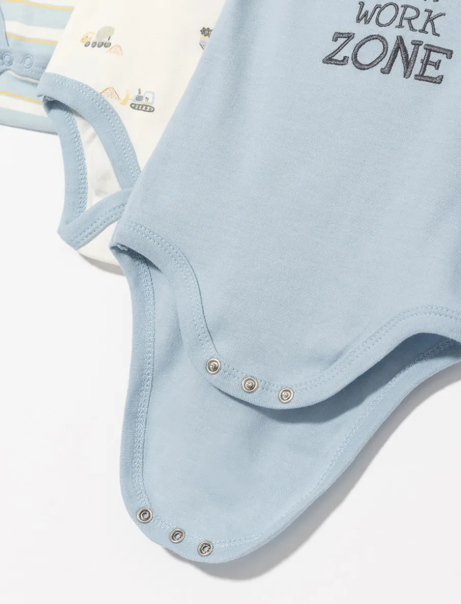 Printed Bodysuits - Pack of 3