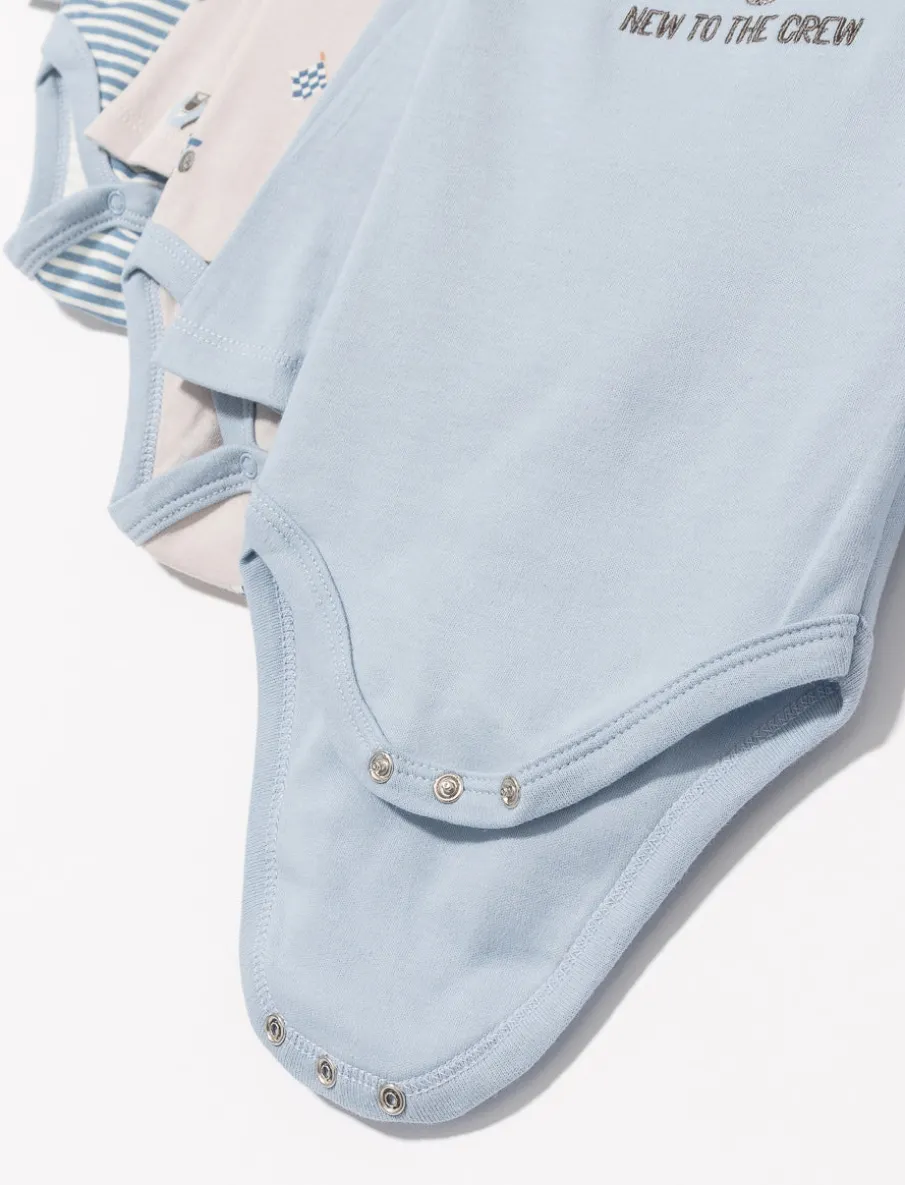 Printed Bodysuits - Pack of 3