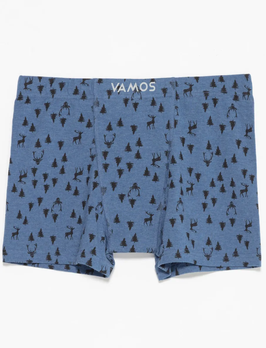 Printed Boxers in Organic Cotton
