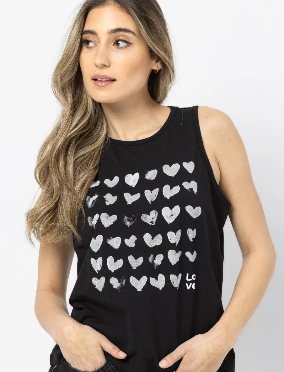Printed Boxy Camisole