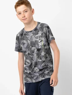 Printed Camo Sports T-shirt