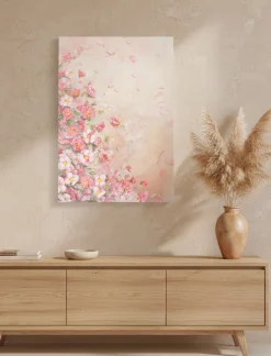 Printed Canvas - Floral Oil Painting