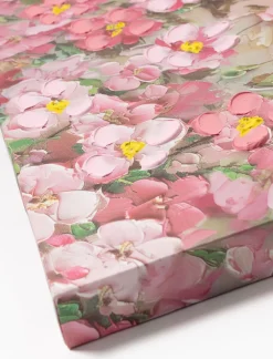 Printed Canvas - Floral Oil Painting