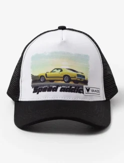 Printed Cap with Mesh