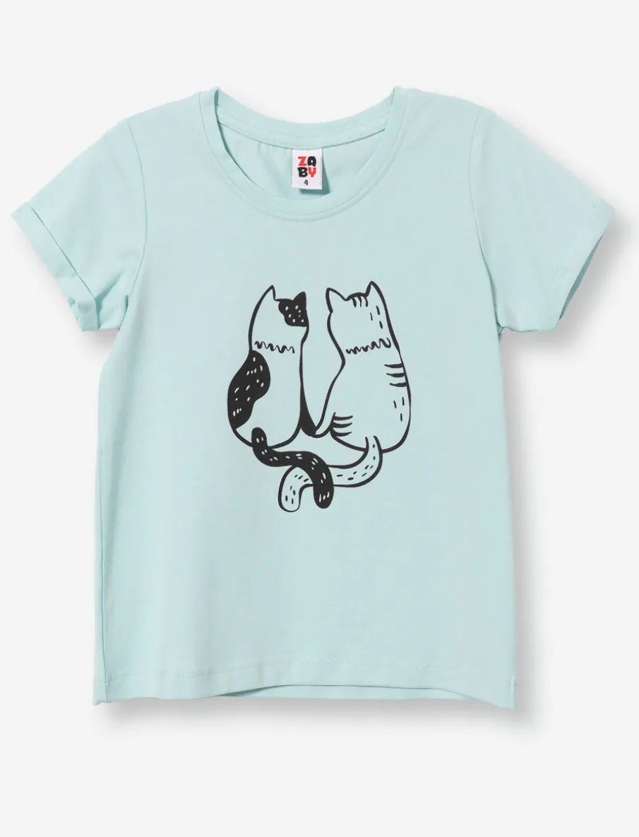 Printed Crew Neck T-Shirt