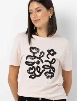 Printed Crew Neck T-shirt