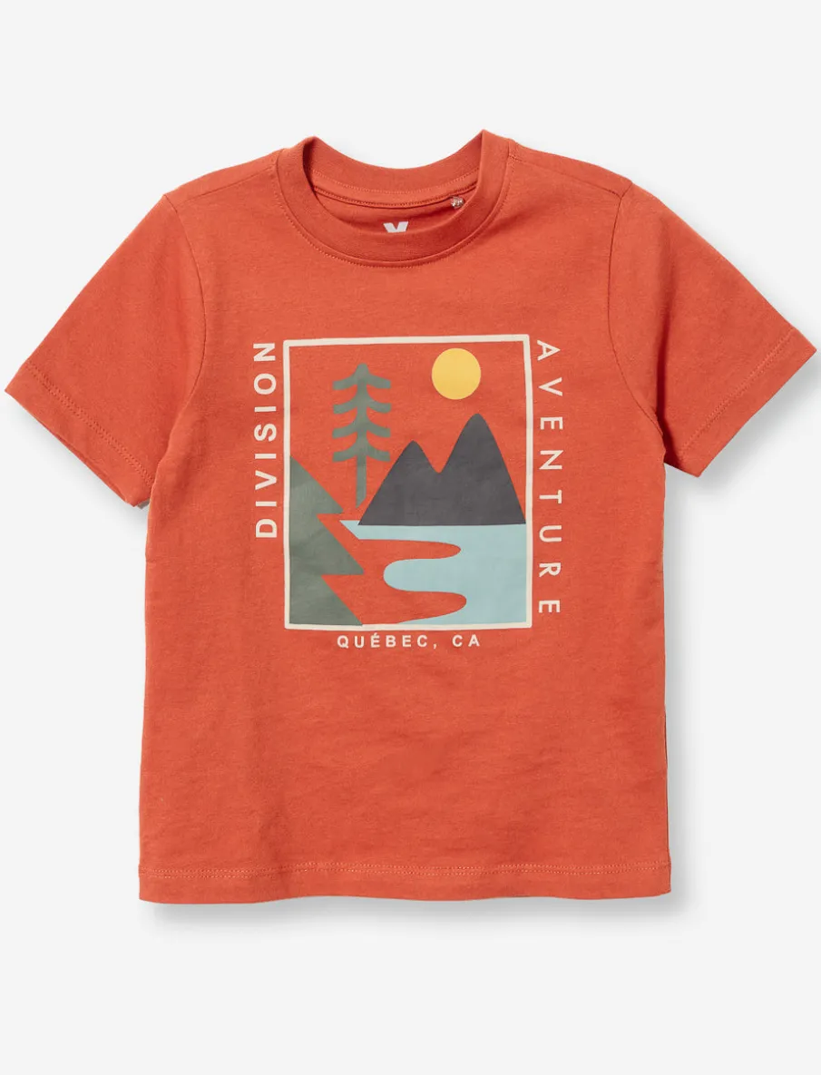 Printed Crew Neck T-Shirt