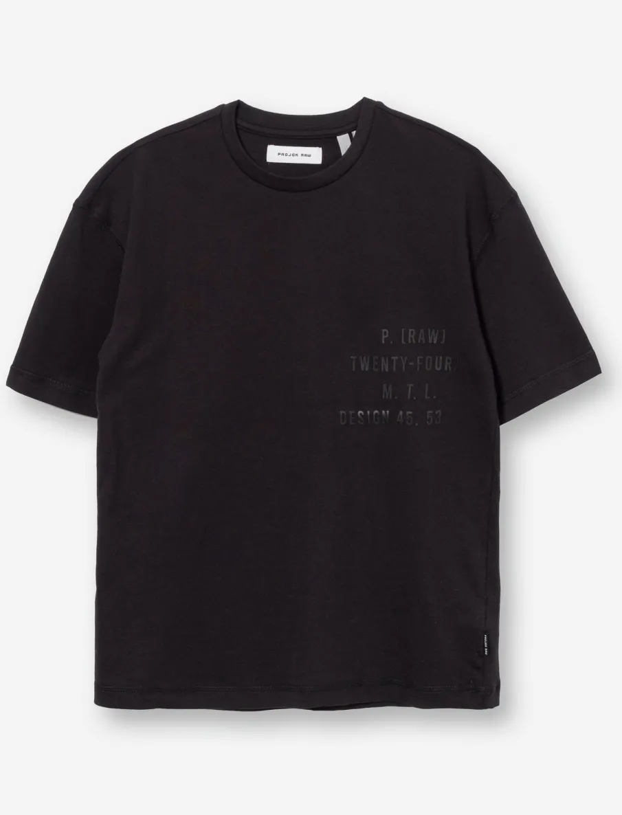 Printed Crew Neck T-Shirt