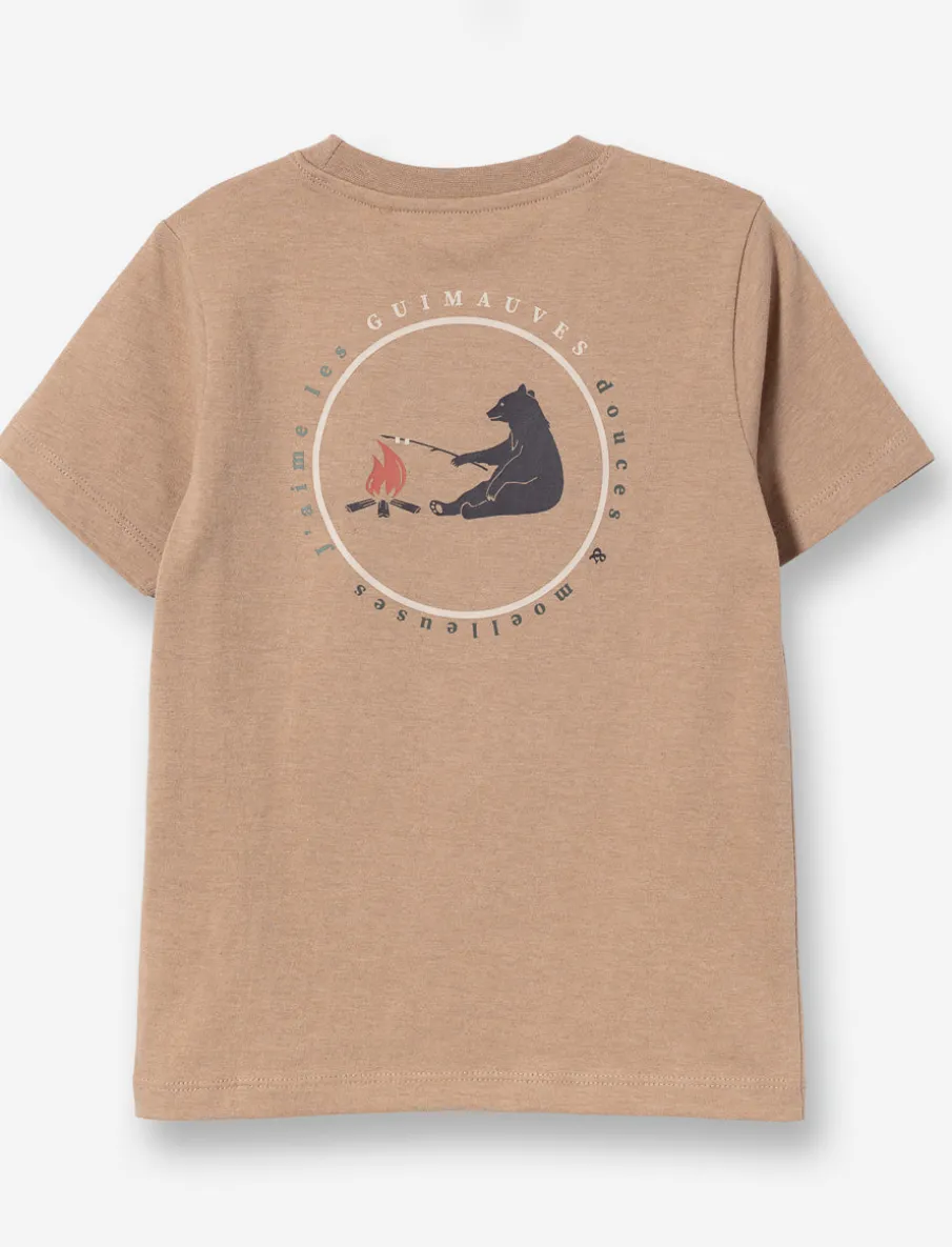 Printed Crew Neck T-Shirt