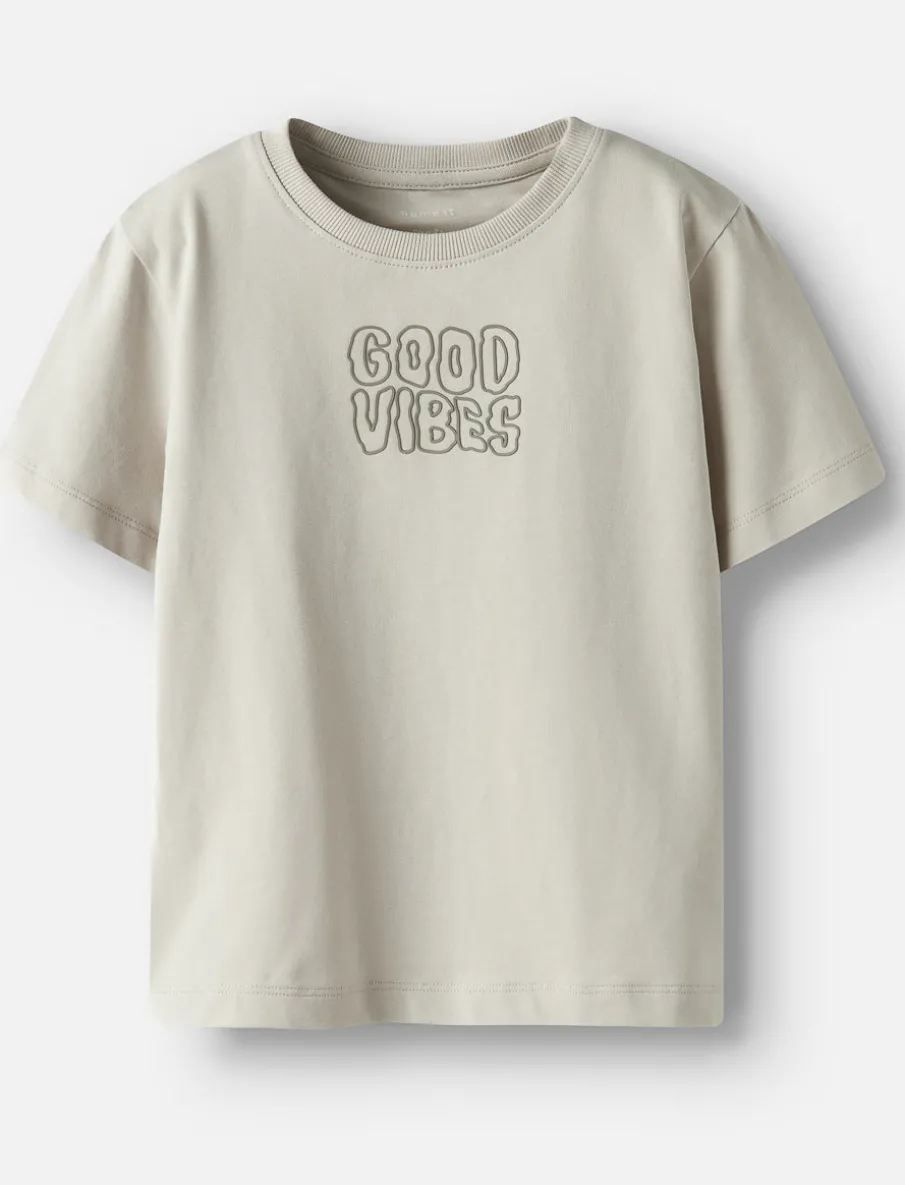 Printed Crew Neck T-Shirt - Little Boys