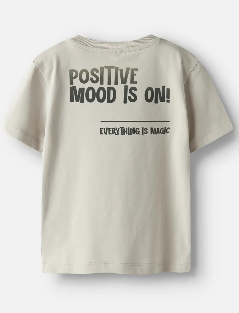 Printed Crew Neck T-Shirt - Little Boys