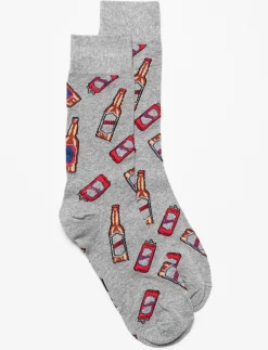 Printed Crew Socks