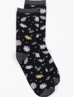 Printed Crew Socks