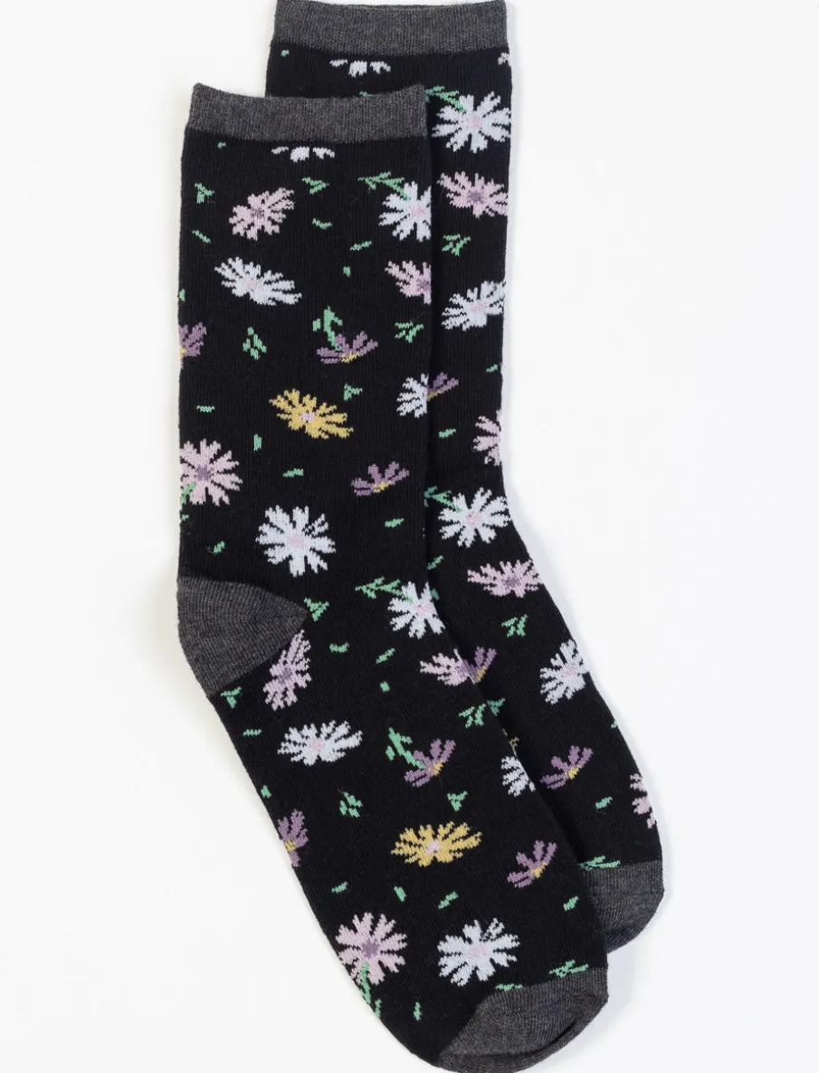 Printed Crew Socks