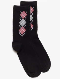 Printed Crew Socks