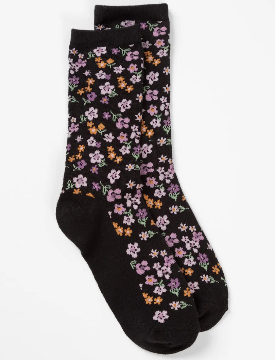 Printed Crew Socks