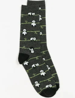 Printed Crew Socks