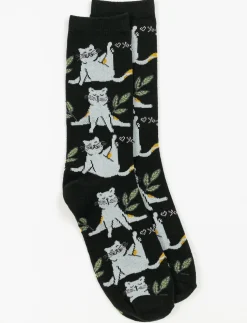 Printed Crew Socks