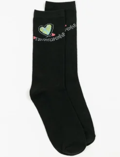 Printed Crew Socks
