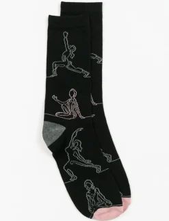 Printed Crew Socks