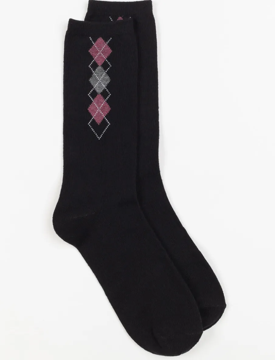 Printed Crew Socks