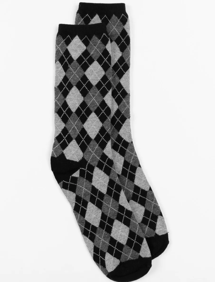 Printed Crew Socks