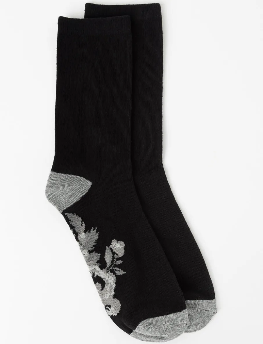 Printed Crew Socks