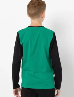 Printed Crew-neck Long-sleeve T-shirt