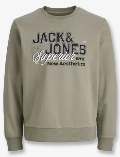 Printed Crew-neck Sweatshirt