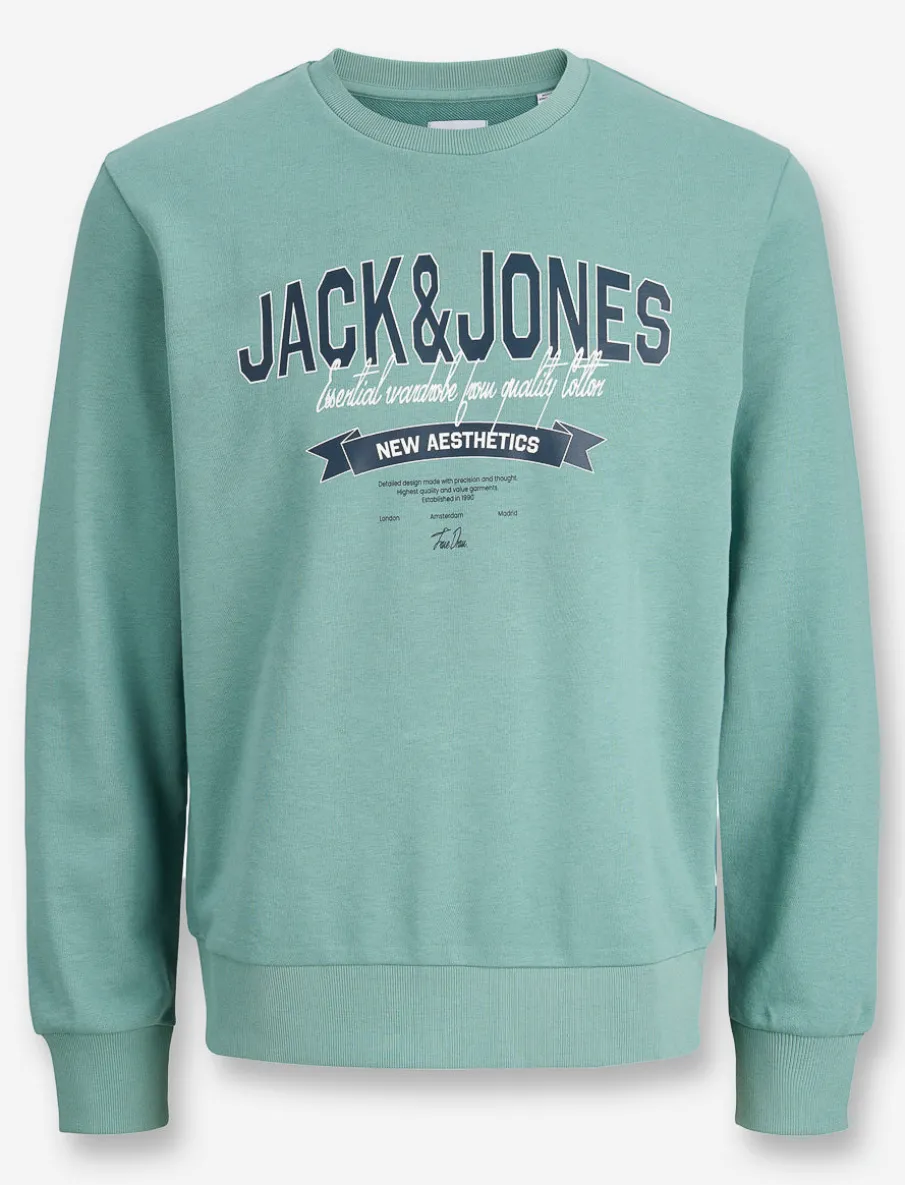 Printed Crew-neck Sweatshirt