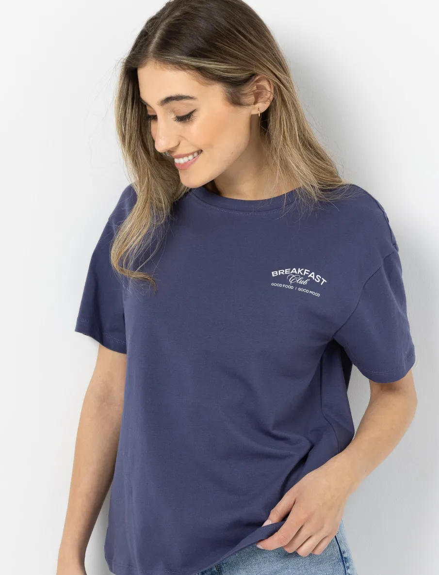 Printed Crew-Neck T-Shirt