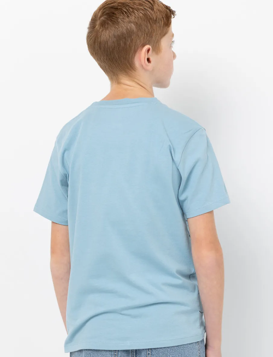 Printed Crew-neck T-shirt