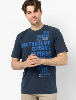 Printed Crew-neck T-shirt