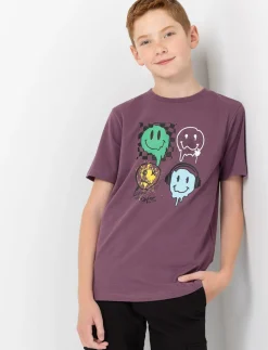 Printed Crew-neck T-shirt