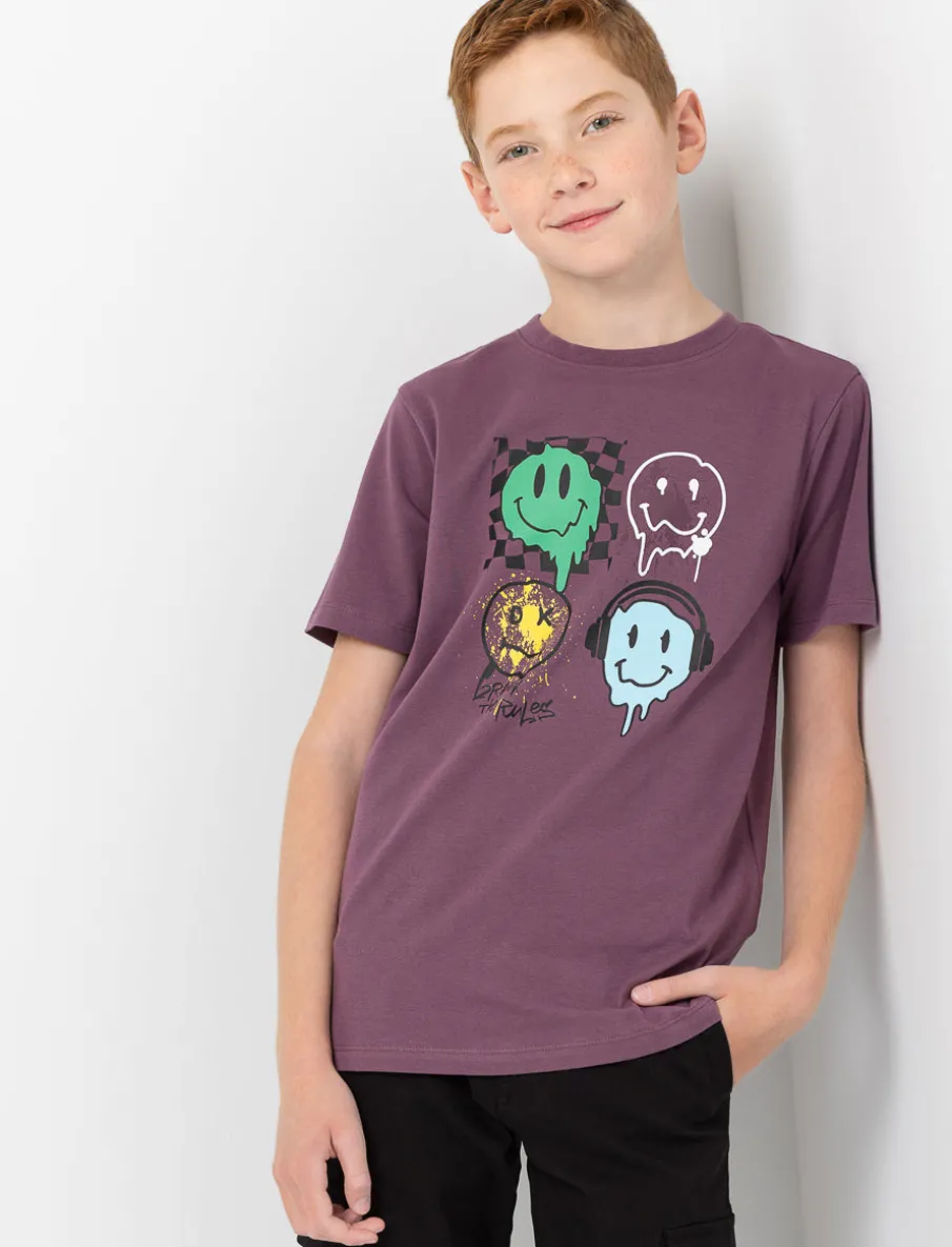 Printed Crew-neck T-shirt