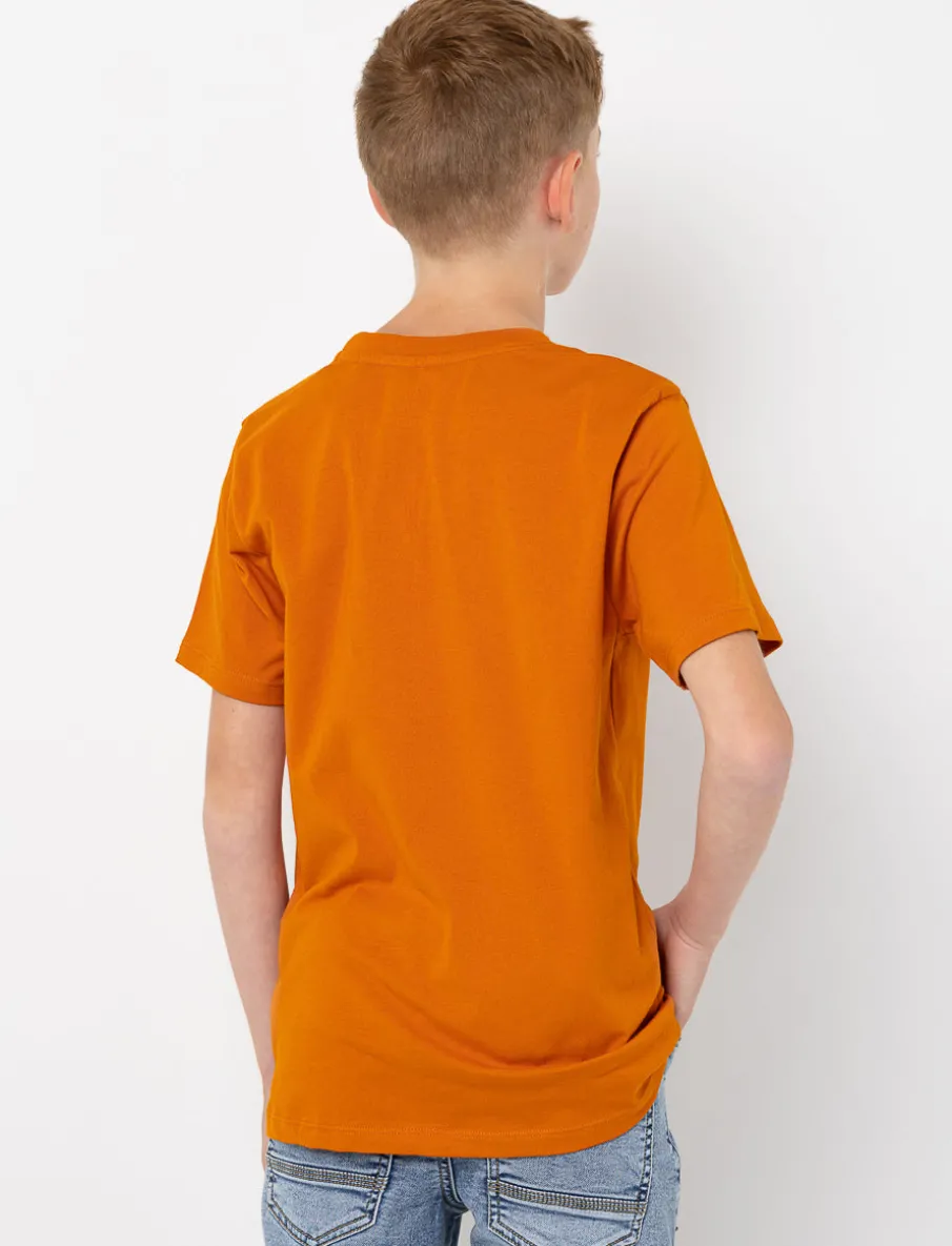 Printed Crew-neck T-shirt