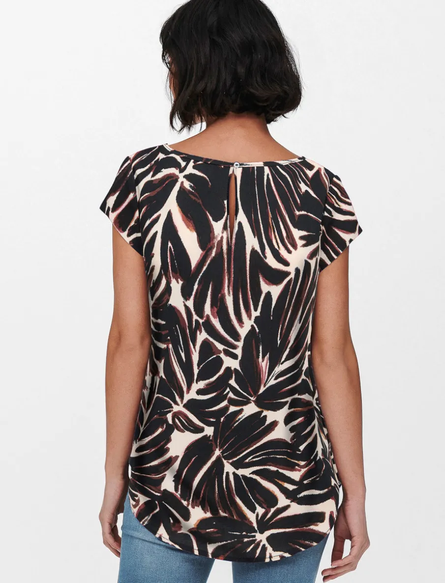 Printed Crew-neck T-shirt