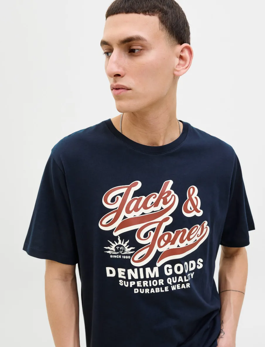 Printed Crew-neck T-shirt