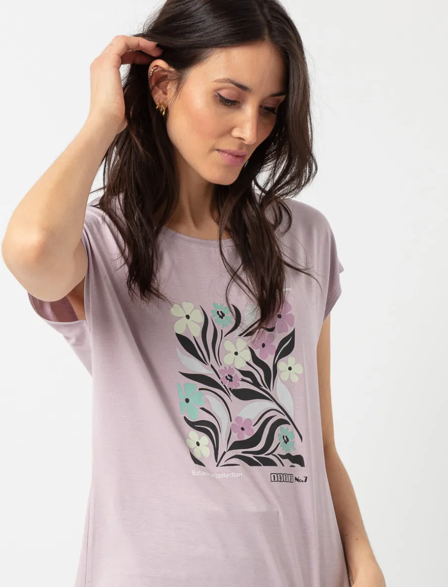 Printed Crew-neck T-shirt