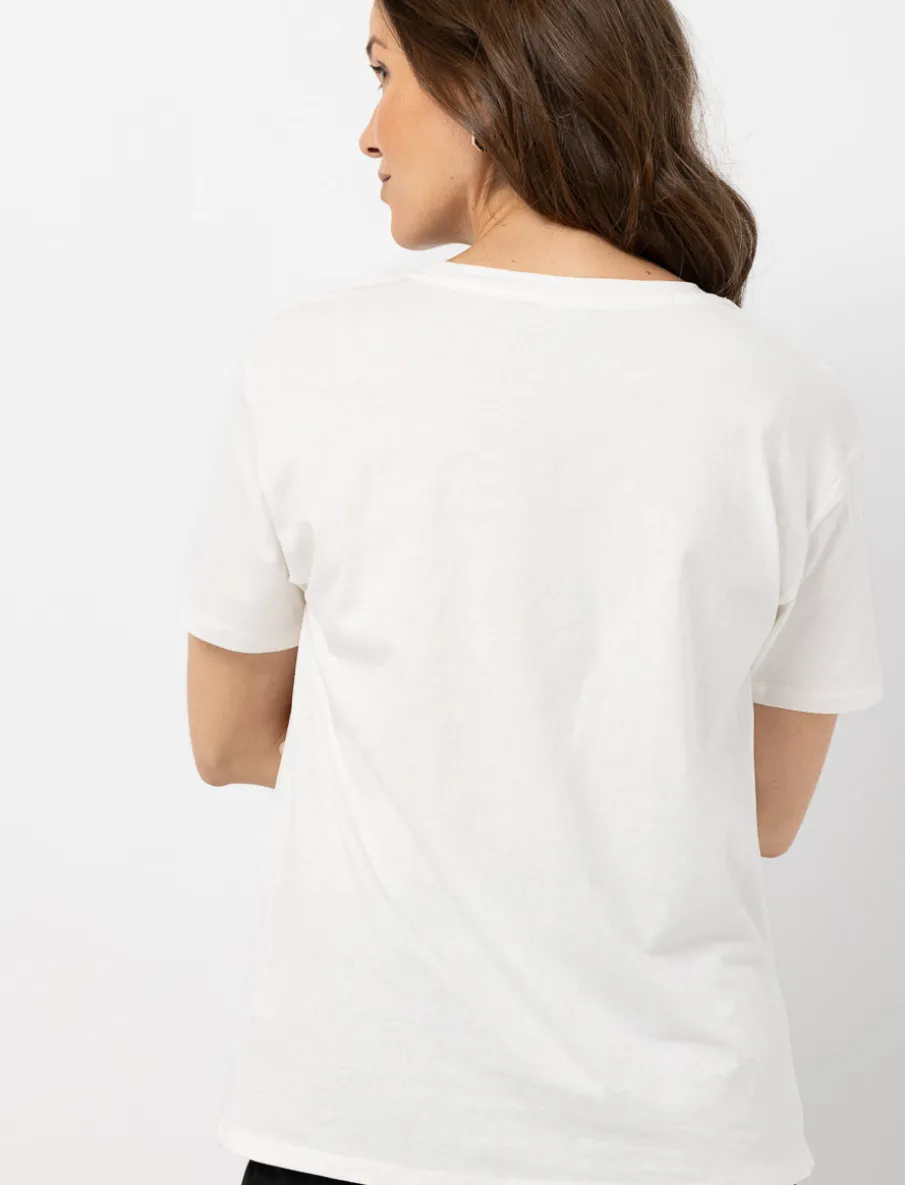 Printed Crew-neck T-shirt