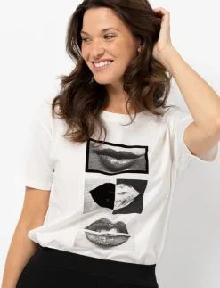 Printed Crew-neck T-shirt